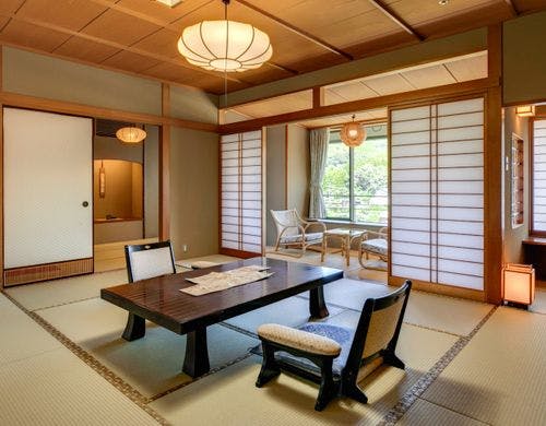 喜多の館【吉祥・湯流里】和室　露天風呂付