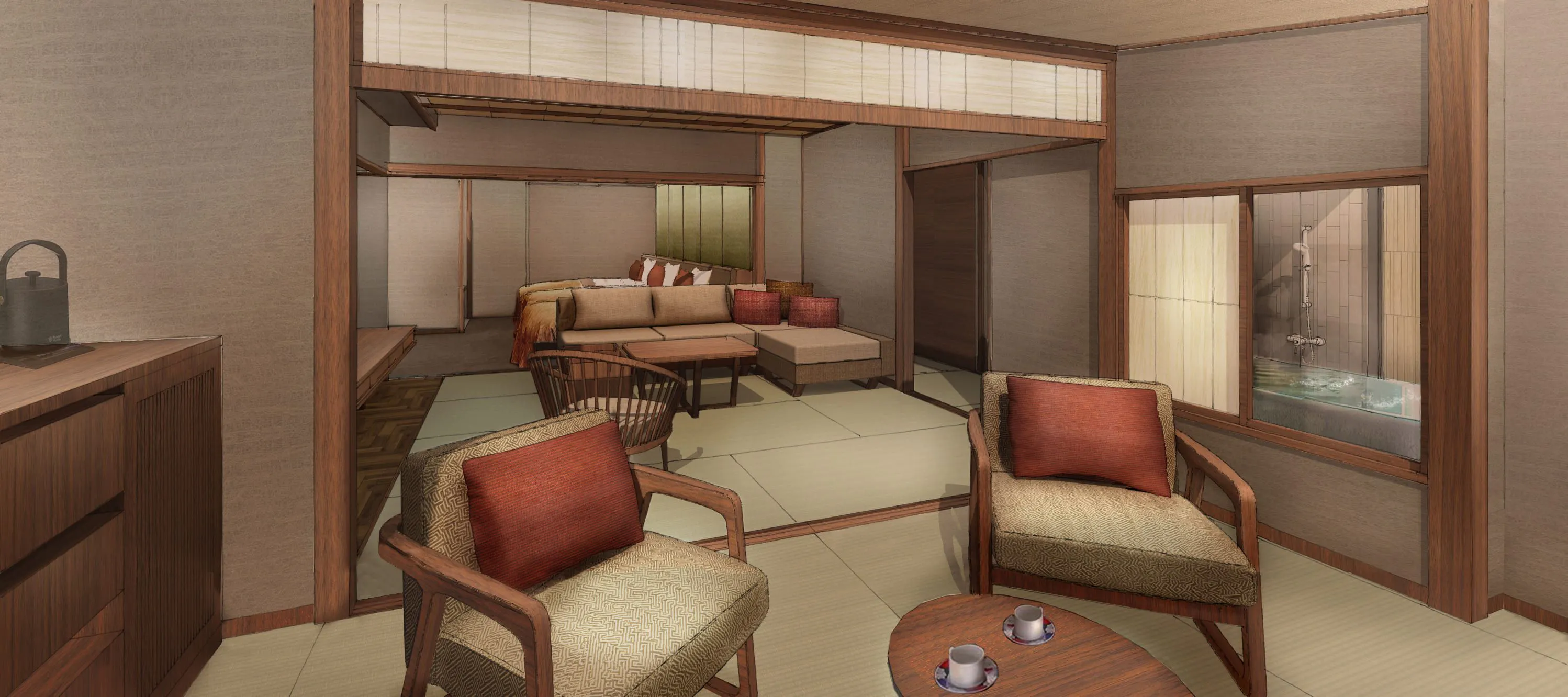 ภาพตัวอย่างห้องพัก คิตะโนะยากาตะ [คิชโช]