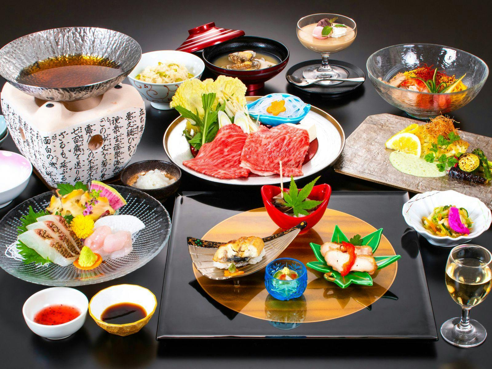 【季節の会席料理】夏の華やぎ会席