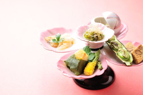 春の摘み草「八寸」