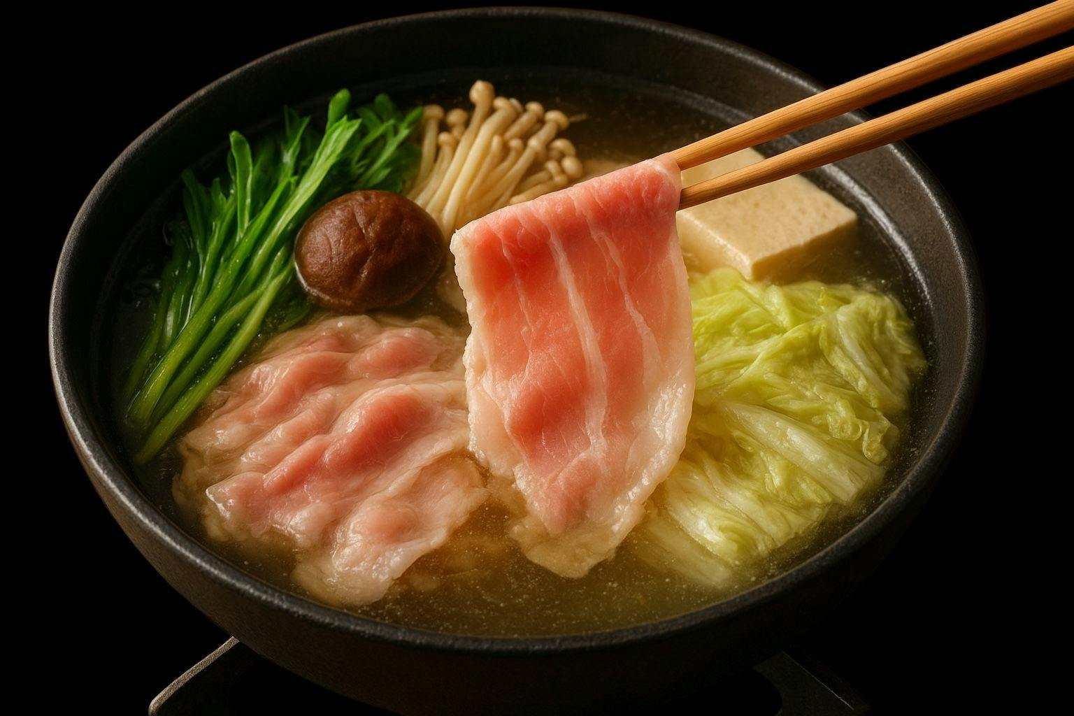 【信州豚しゃぶプラン】信州ブランド豚を当館自慢の出汁鍋で＜お部屋食＞
