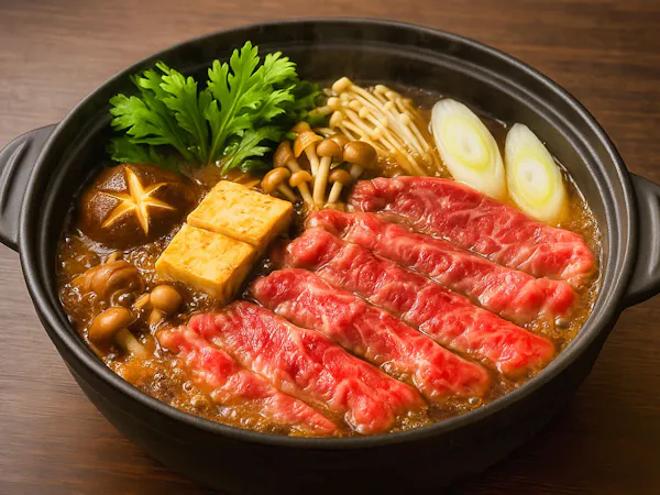 【信州牛すき焼き会席プラン】とろける信州牛をすき焼きで<お部屋食>