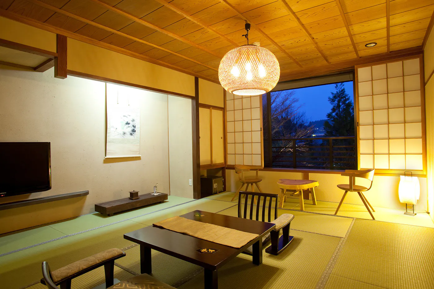 飛騨亭 花扇：和室の客室