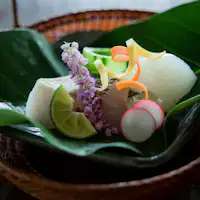 อาหารไคเซกิฤดูร้อน - ตัวอย่างซาชิมิ