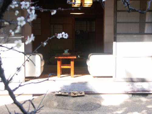 客室露天風呂一例