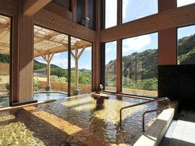 伊豆奥下田 飲泉、自家源泉かけ流しの秘湯　観音温泉