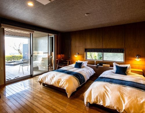 【海の２】メゾネットAタイプ84平米寝室