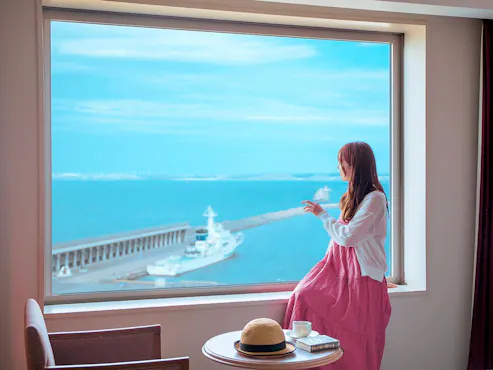 ■Imej penginapan (bilik menghadap laut)■