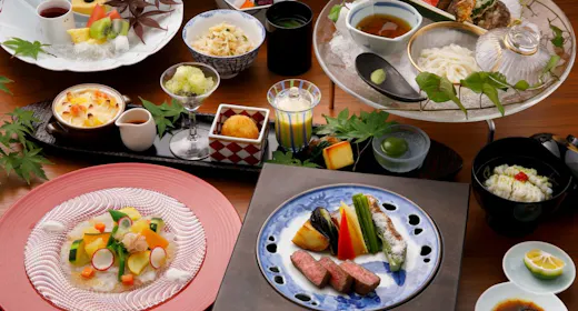 <個室食確約> 由布岳眺望の温泉と旬の食材を堪能!スタンダードプラン(2食付)