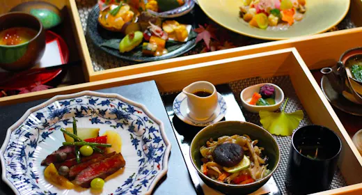 <お部屋食プラン> 夕朝食ともにお部屋でごゆっくり旬の食材を堪能!客室展望温泉&由布岳を眺望