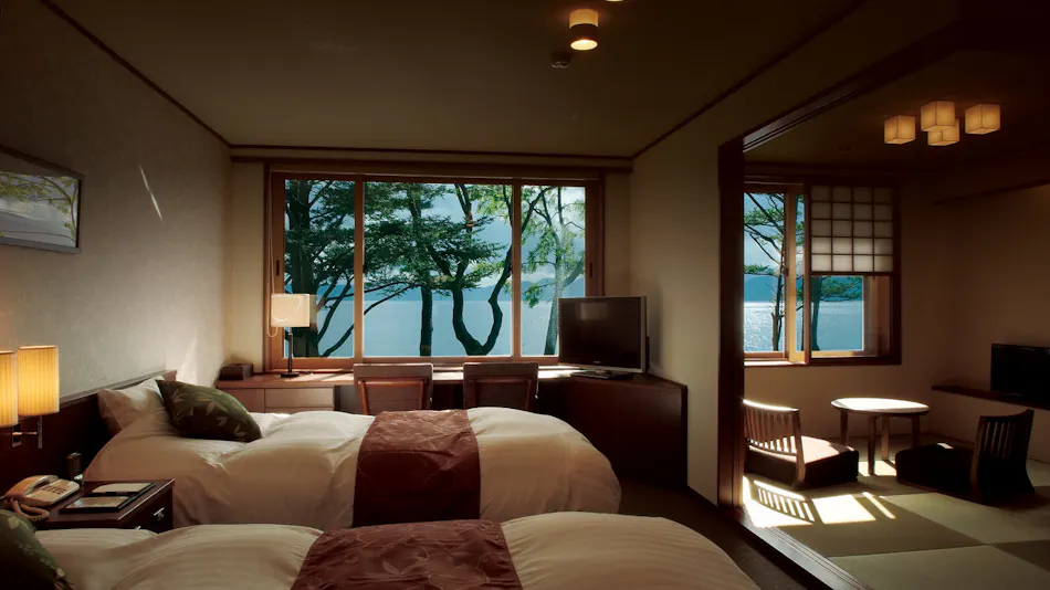 Hokkaido Lakeside Hotel Suimeikaku Private hot spring inn