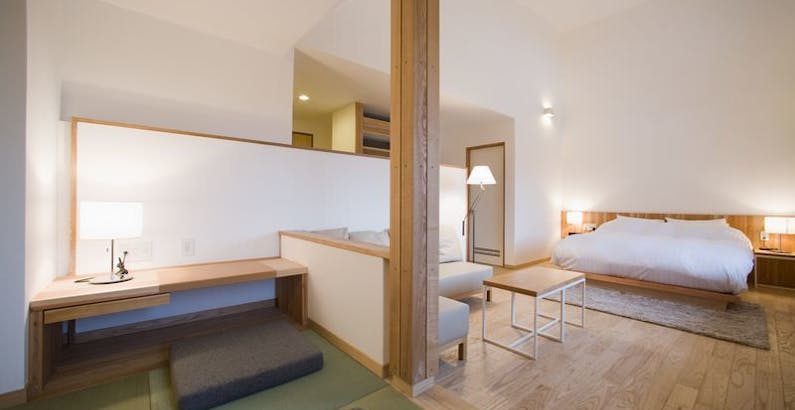 303号室 3階和室付ダブルベッドのお部屋 一人旅 カップルでおこもり 人気のダブルベッドルーム プラン Hotelli lto 一休 Com