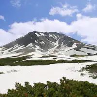 旭岳の白い春