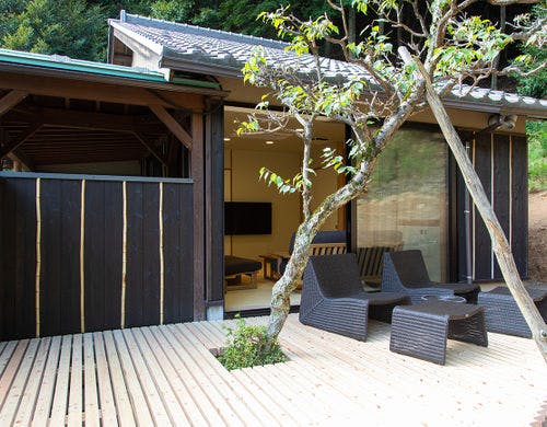 みろくの間 露天風呂&内湯