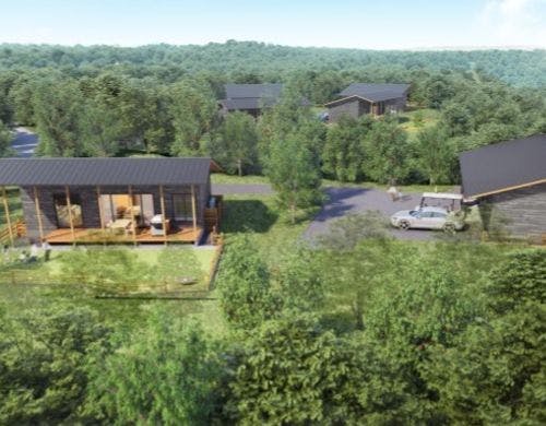 【フォレストヴィラ】リビング