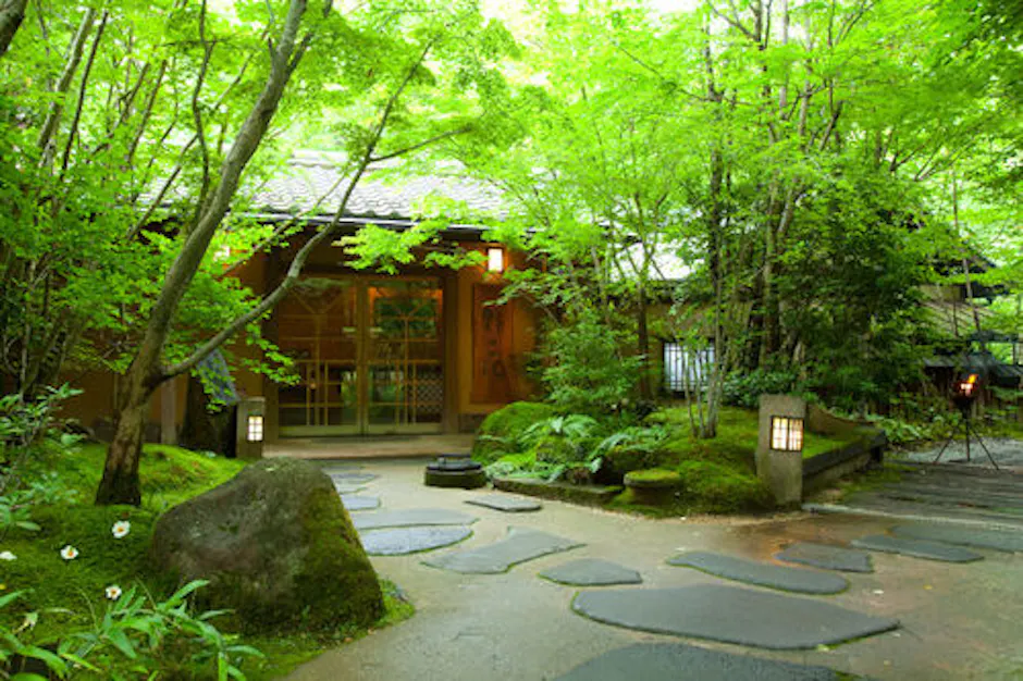お宿 野の花 玄関