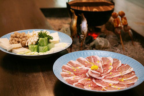 渓谷の隠れ宿 祖谷美人 - 離れスイート「露付専用囲炉裏」 - 離れ