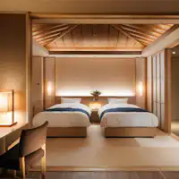 「プレミアムスイート84平米」ベッドルーム