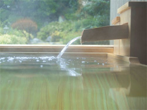 「プレミアムスイート63平米」露天風呂