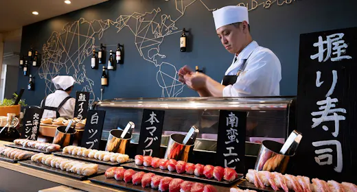 【乃の風リゾートで11月、いい旅】握りたてを味わう、秋のごちそう旅(夕朝食:ブッフェ)