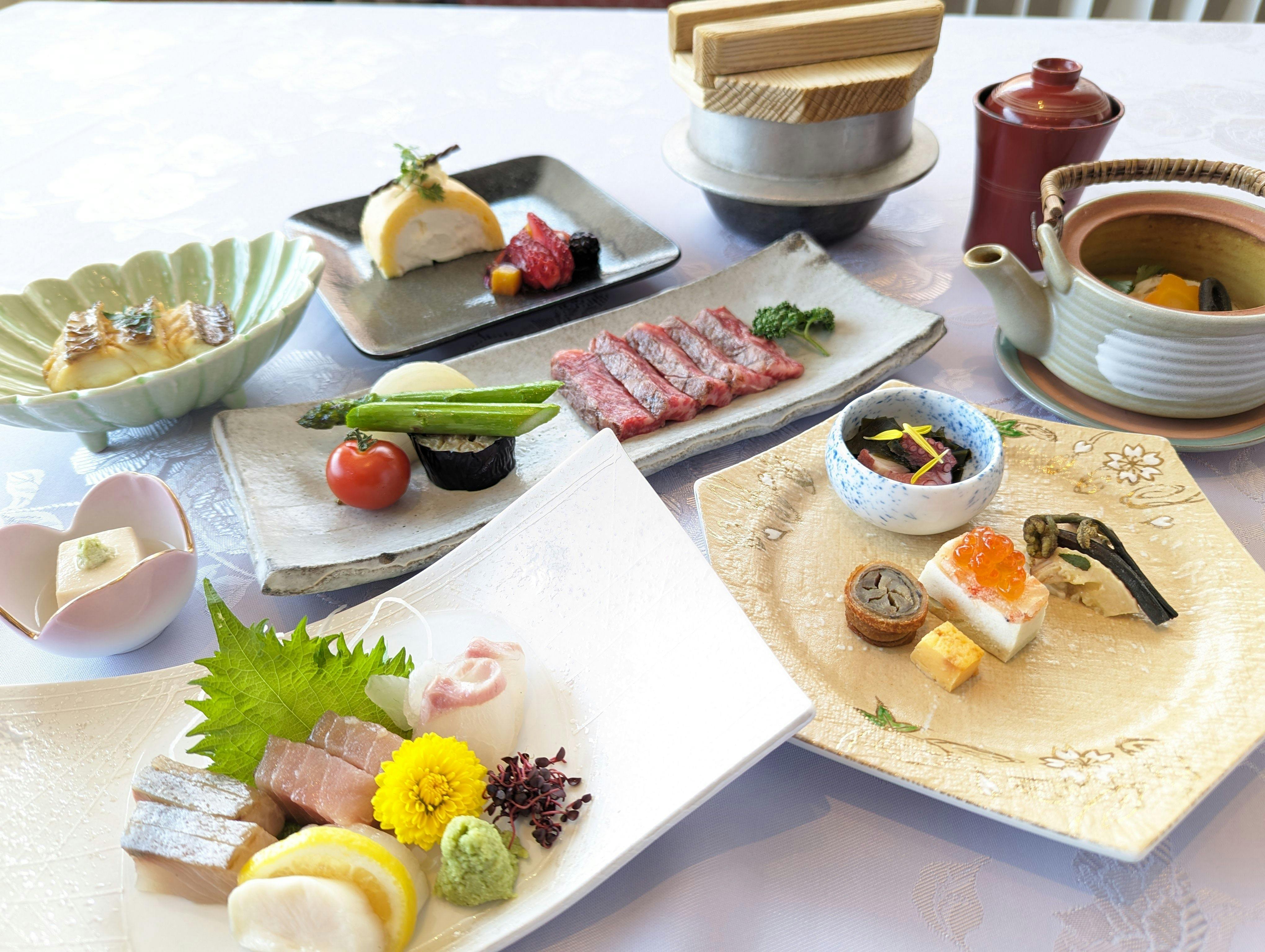 ステーキ懐石