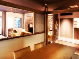 客室専用露天風呂付のスイートルーム　はなれ　松島閣