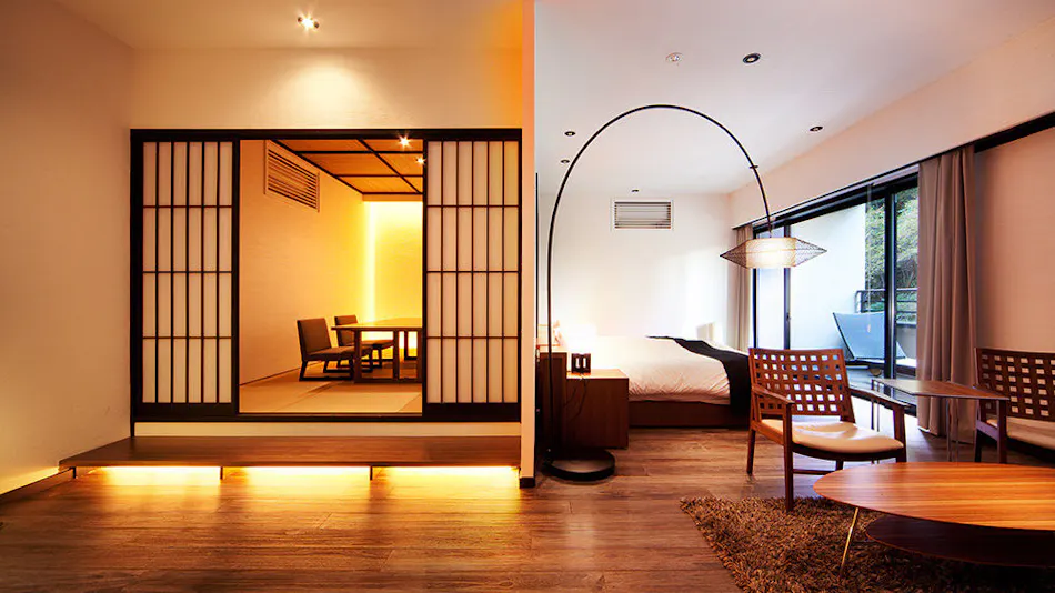 Aizu Higashiyama Onsen Suite Room with Private Open-Air Bath Hanare Matsushima Kaku