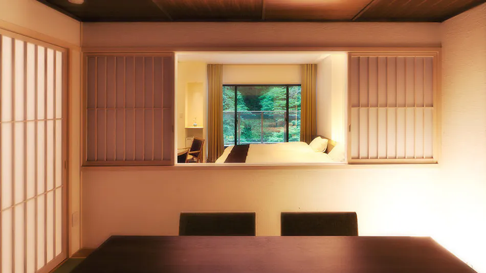 Aizu Higashiyama Onsen Suite Room with Private Open-Air Bath Hanare Matsushima Kaku