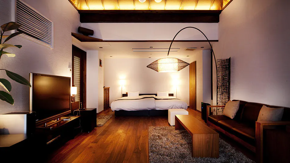 Aizu Higashiyama Onsen Suite Room with Private Open-Air Bath Hanare Matsushima Kaku