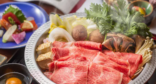 【3~11月限定】SASA-SUKIYAKIプラン(夕食:ダイニング夢寿美/朝食:お部屋食)