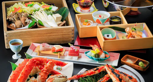 【12月~2月冬季限定】SASA-TARABAGANIプラン(夕食:ダイニング夢寿美/朝食:部屋食)