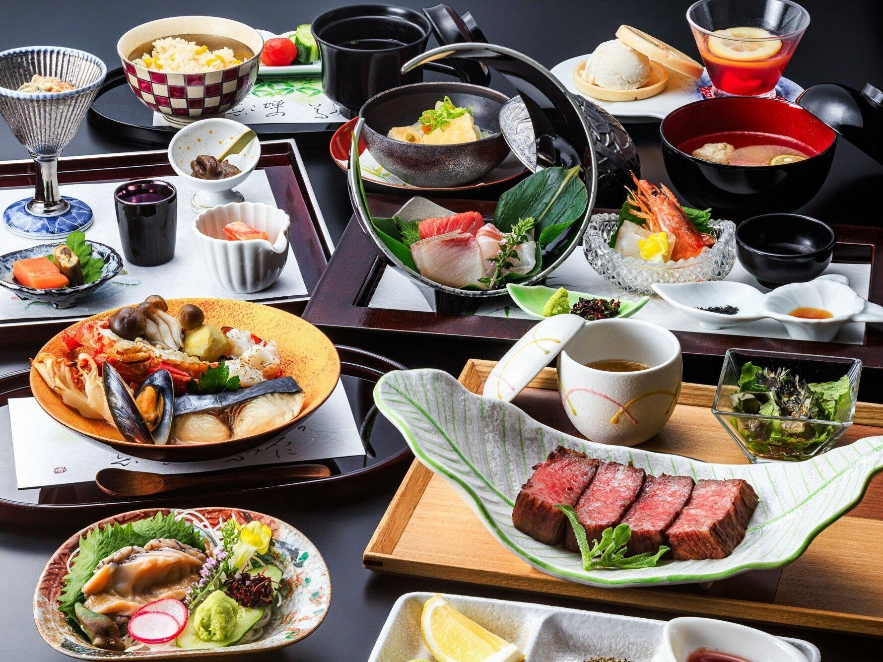 SASA-PREMIUM KAISEKIプラン（夕食：お部屋食／朝食：お部屋食）