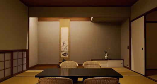 和室8畳(眺望:坪庭)