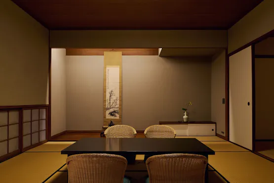 Kamar gaya Jepang 8 tatami (Pemandangan: Taman kecil)