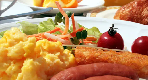 朝食付き (Room&Breakfast)