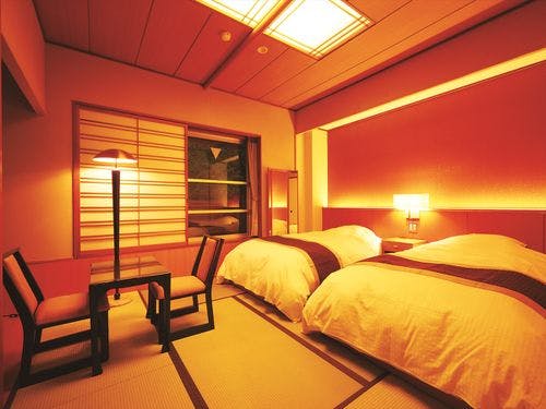 和ツイン～シモンズベッドでお休み下さい。