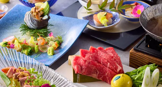 【スタンダード】迷ったらこちら/御食国淡路島の旬魚介・淡路牛を贅沢に味わい尽くす<特選会席>