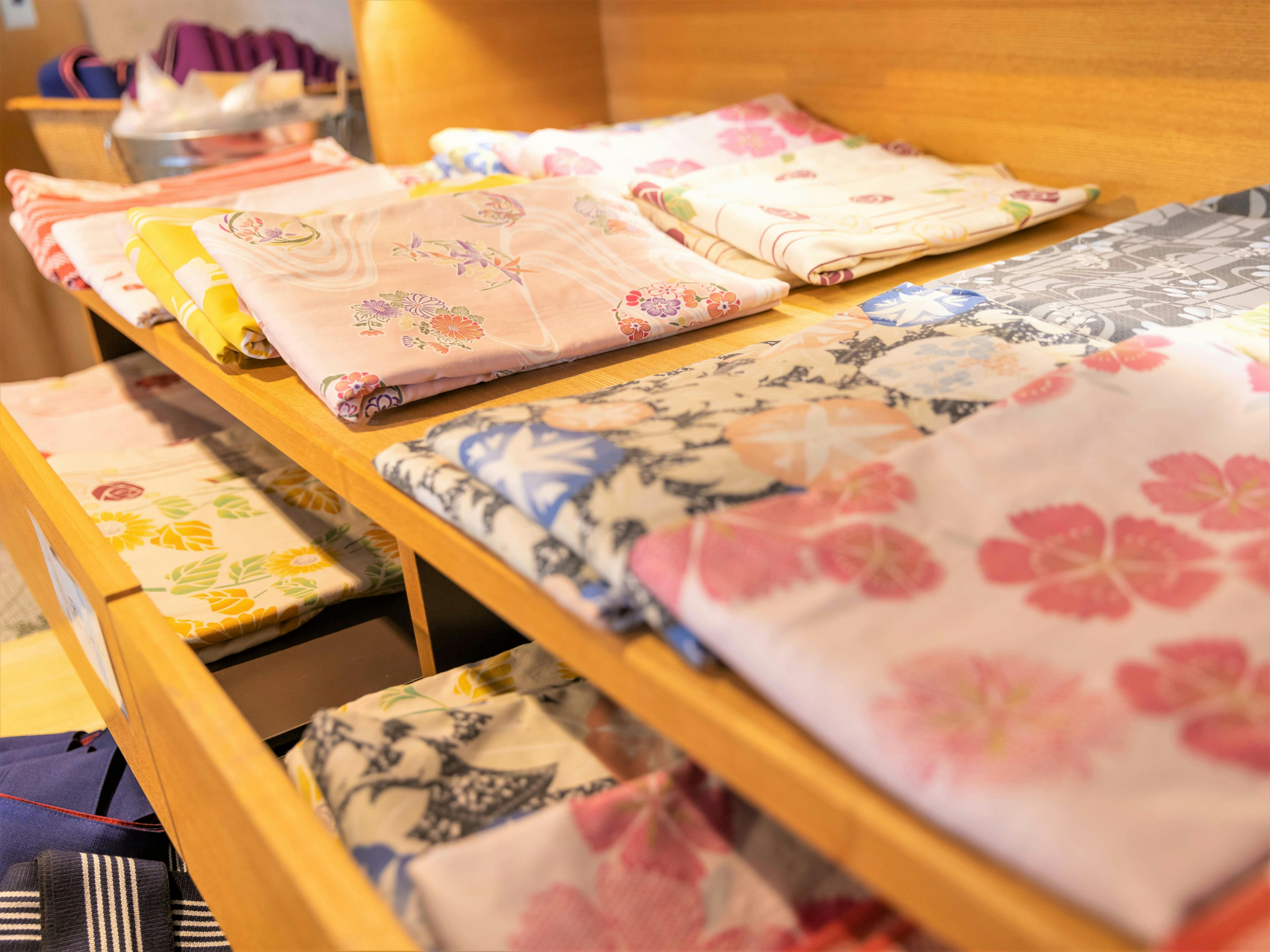 我們提供免費的浴衣租借服務。