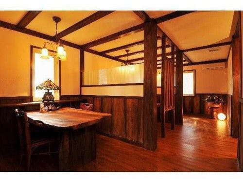 専用個室風ダイニング。