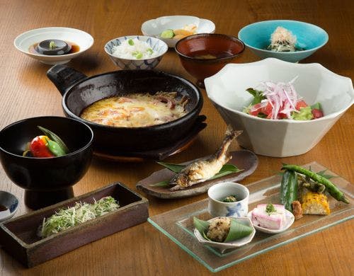 夏のお料理の一例です。