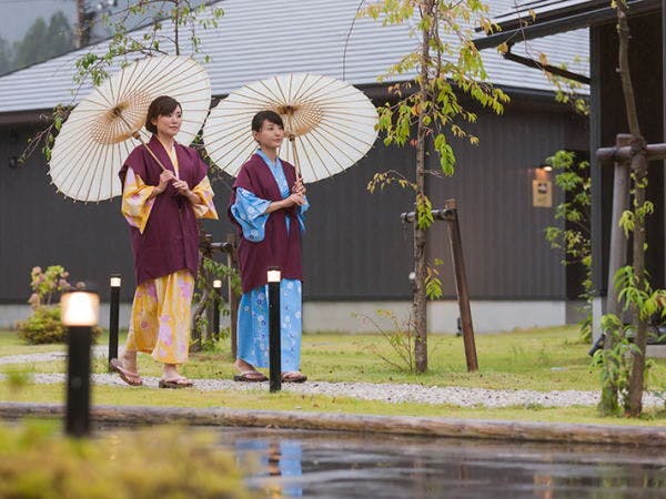 四季彩の敷地内