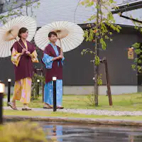 四季彩の敷地内