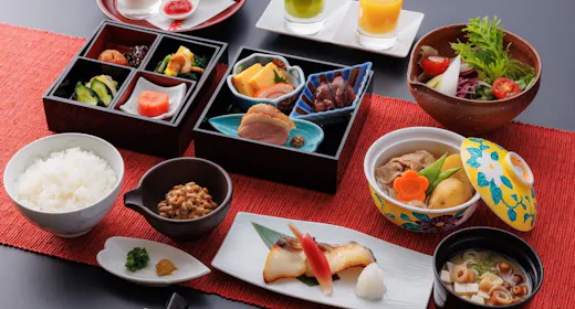 【朝食付き】採れたて素材、 作りたて料理が満載な和朝食「1泊朝食付きプラン」