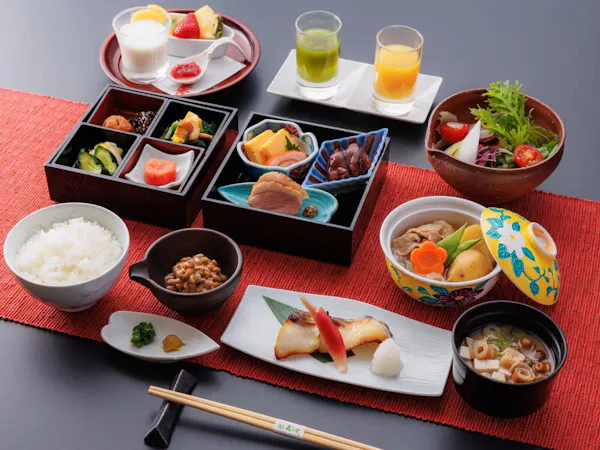 【朝食付き】採れたて素材、 作りたて料理が満載な和朝食「1泊朝食付きプラン」