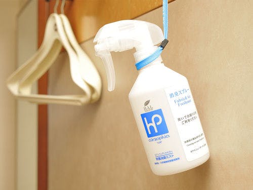 全室　消臭スプレー　完備