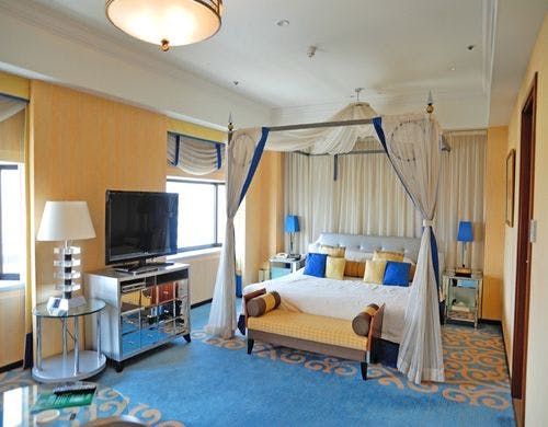 最上階にあるワンルームタイプのスイート