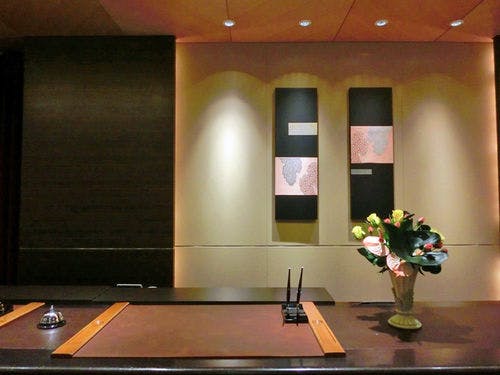 フロントカウンターの様子