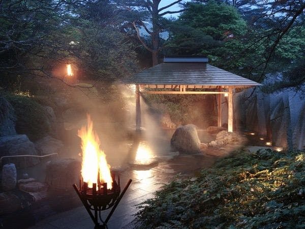 仙台 秋保温泉 篝火の湯 緑水亭