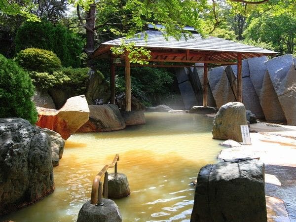 仙台 秋保温泉 篝火の湯 緑水亭