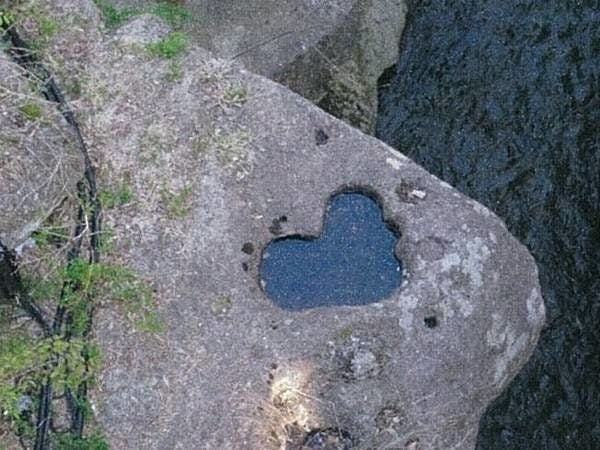 戀人的聖地！磊磊峽的『心形橋』